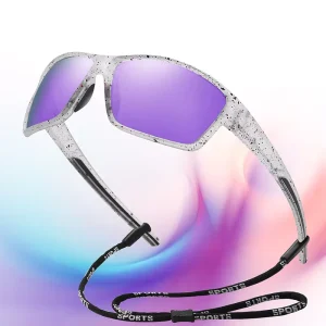 Outdoor Rectangle Polarized Driving Sunglasses, Men’s Sport Eyewear