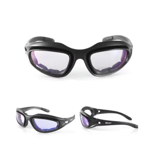 Outdoor Sports Cylindrical Lens Bulletproof Windproof Anti Impact Goggles for Cycling Mountaineering & Motorcycling