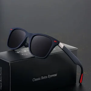 Outdoor Square Sunglasses Men Polarized Sport Glasses