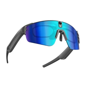 Outdoor Wind UV Protection Music Play AI Translation Cycling Smart Glasses with 8MP Camera Sport MTB Road Bicycle Eyewear