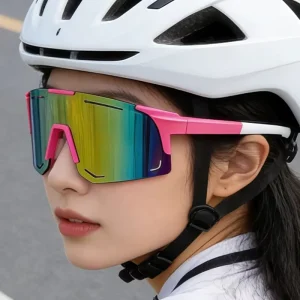 Outdoor Windproof Cycling Sunglasses for Men and Women UV400 Protection Sports Sunglasses
