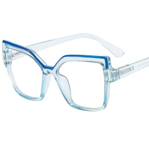 Oversized Plastic Optical Eyeglasses