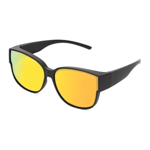 Oversized Polarized Outdoor Fishing Sunglasses with Inserted Myopia Lens Frame for Men and Women
