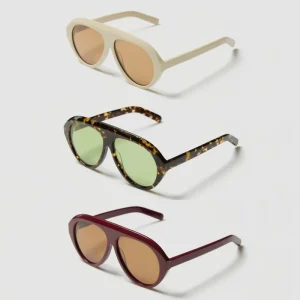 Oversized Polarized Sunglasses with Acetate Frame UV400 Protection Custom Logo