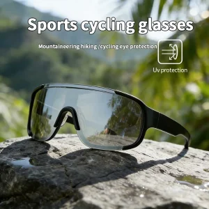 Oversized Sports Sunglasses UV Protection Cycling Fishing Eyewear for Hiking and Riding
