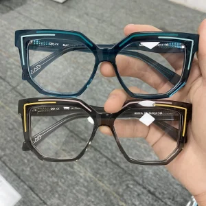 Oversized Thick Acetate Eyeglass Frames for Men and Women Various Styles Mixed
