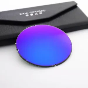 P6 Polarized Sunglasses Lenses Blue Mirror Hydrophobic Waterproof
