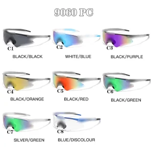 PC Lens and PC Frame UV Protection Sports Sunglasses for Men