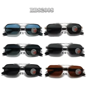 PC Metal Frame Polarized Sunglasses for Men and Women