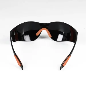 PC Welding Safety Glasses Transparent Gray and Black Anti-Impact Goggles