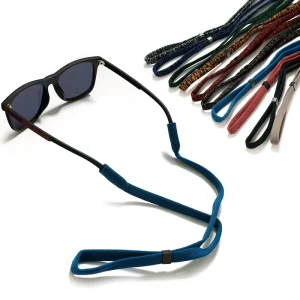 PFT Sports Eye Wear Strap Glasses Lanyard Anti Slip Eyeglass Chain Solid Pattern Eyewear Accessory