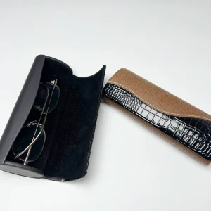 PU Leather Handcrafted Square Sunglasses Case