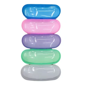 PVC Plastic Glasses Cases Hard Case Spectacle Cases Eyewear Accessories Glasses Accessories Storage Sunglasses Box