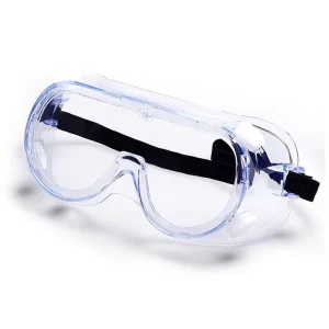 PVC Transparent Safety Goggles Scratch Resistant Dust Proof Work Glasses for Industrial and Laboratory Use