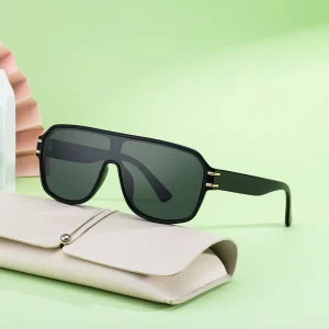 Partagas Fashion Designer Custom Logo One Piece Lens Square Frame UV400 Shades Sun Glasses Sunglasses for Women