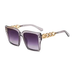 Pc Frame Fashion Unisex Fashion Brand Designer Sun Glasses Custom Colorful Big square Oversized Shades Sunglasses