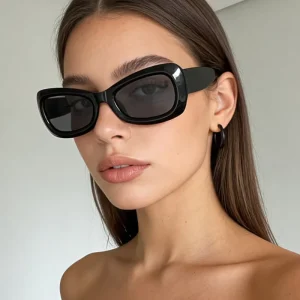Personalized Square Full Frame UV400 Sunglasses Women Men Unisex Trendy Retro Stylish Travel Sunglasses