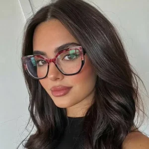 Photochromic Anti-Blue Light Cat-Eye Glasses Frame