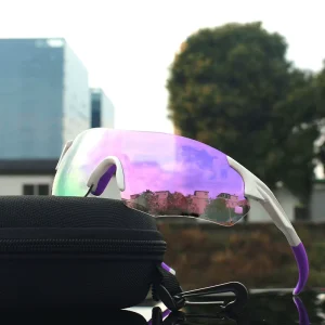Photochromic Cycling Glasses Day Night Sports Eyewear for Running Marathon Windproof Protective Goggles UV400 TR90 OEM