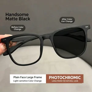 Photochromic Glasses Man New Design High Quality Optical Frames Anti Blue Light Glasses Computer Glasses Unisex