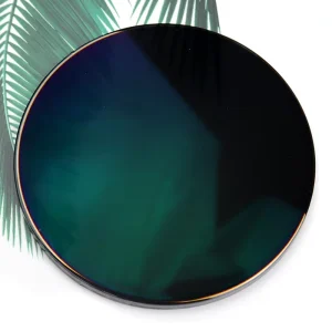 Photochromic PC Single Vision Spin Coat Optical Lenses Blue Cut