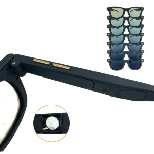 Photochromic Polarized Bluetooth Audio Sunglasses for Travel, Driving, Music and Calls