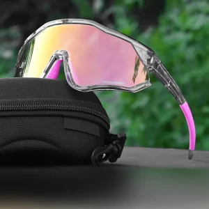 Photochromic UV400 Men’s Softball, Cycling, Baseball, Fishing and Running Sport Sunglasses