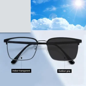 Photochromic Unisex Optical Glasses for Mobile Phone Computer Games Anti Blue Light UV