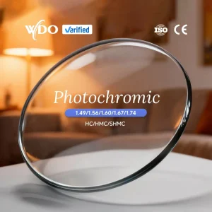 Photomagic Professional Optical Manufacturer 1.56 Photochromic Lenses Stock Eyeglasses Lenses HMC SHMC AR Ophthalmic Lenses