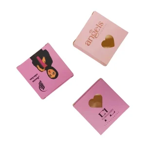 Pink Peach Contact Lens Case Kit Multicolor Container