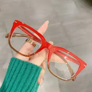 Plastic Retro Optical Eyeglasses Frames for Women