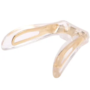 Plastic Saddle Nose Pads Anti-Slip U-Shaped Integrated Snap-On Style with Built-In Metal Support 30.5mm