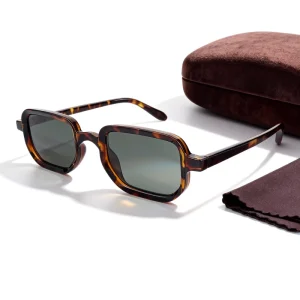 Plastic Square Vintage TAC Polarized Sunglasses for Women and Men
