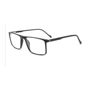 Plastic TR90 Optical Eyeglass Frames for Men, Clear