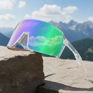 Polarized Cycling Glasses OEM UV400 HD PC Lens Running Outdoor Sports Sunglasses for Men and Women