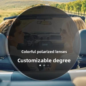 Polarized Prescription Eyeglass Lenses for Myopia UV Protective Sunglasses High Definition 1.67 Refractive Index Resin Lens Made
