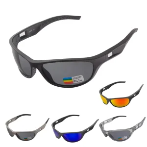 Polarized Sports Sunglasses for Fishing Cycling and Motorcycle Riding UV400 Protection