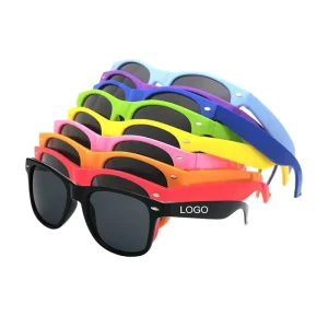 Polarized Sunglasses Men Sun Glasses Customized LOGO PC Frame Unisex UV400 Colorful Sport Glasses