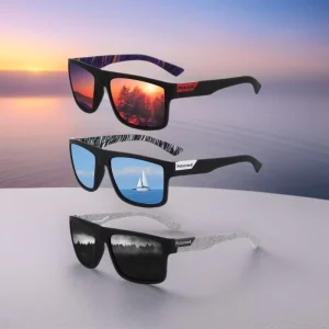 Polarized Sunglasses Men Women Driving Square Frame UV400 Sports Eyewear