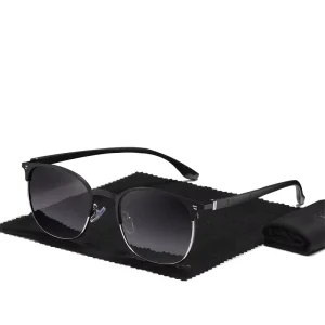 Polarized Sunglasses Outdoor Glasses European American Retro Trend for Sunglasses Unisex UV400 Protection Full Rim Frame
