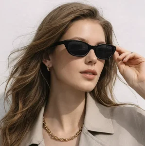 Polarized Sunglasses for Women and Men Retro Small Frame UV Protection