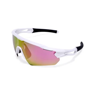 Polarized TR90 Sports Sunglasses UV400 Performance Eyewear for Cycling Fishing and Running