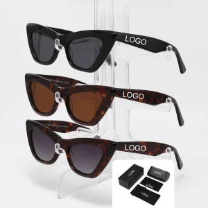 Polarized Thick Acetate Sunglasses for Men and Women