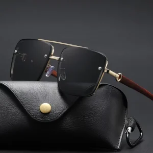 Polarized UV400 Square Driving and Cycling Goggles Sunglasses for Men and Women