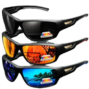 Polarized UV400 TAC Sunglasses for Fishing, Cycling, Sports, and Motorcycle Riding