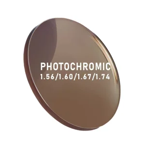 Polycarbonate Photochromic SHMC Coating Eyeglass Lenses 65/73mm UV400 Waterproof