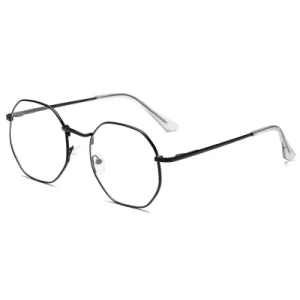 Polygon Metal Clear Optical Frames for Men
