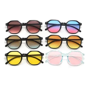 Polygonal Frame Sunglasses for Men and Women