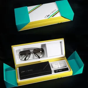 Popular Double Door Opening Sunglasses Set Box Creative Package Custom LOGO for Glasses Set Eyewear Boxes