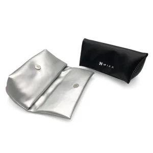 Portable Leather Oversized Glasses Case for Sunglasses